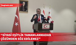 Erhürman: 55 gündür yürütülen temasların merkezinde siyasi eşitlik var