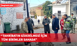 Çavuş, Kozanköy’de sel tahribatını yerinde inceledi