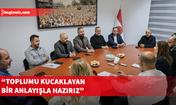 CTP, KTÖS heyetiyle bir araya geldi