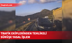 İnsan hayatını ve trafik güvenliğini tehlikeye atan bir sürücü daha rapor edildi