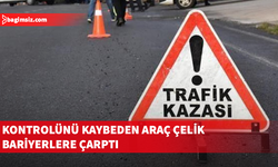 Lefkoşa-Girne Anayolu'nda kaza: Bir yaralı...