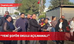 Şoför okulları, kota gözetilmeden şoför okulu açılmasını protesto etti