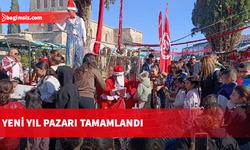 Girne Belediyesi’nin düzenlediği Yeni Yıl Pazarı tamamlandı