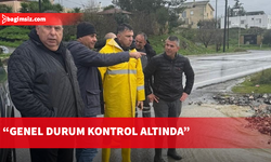 Amcaoğlu: Aşırı yağışlara karşı tüm ekiplerimiz sahada