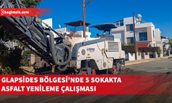 Gazimağusa’da 2. Etap asfalt çalışmaları devam ediyor