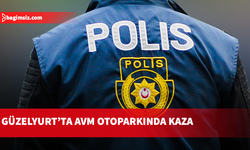 Güzelyurt’ta AVM otoparkında kaza,bir yaya yaralandı