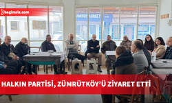 Halkın Partisi, Zümrütköy’ü ziyaret etti