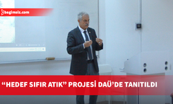 Orçan’dan DAÜ’de “Hedef Sıfır Atık” Sunumu