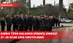 27–28 Ocak 1958 Direniş Şehitleri Lefkoşa’da törenlerle anıldı
