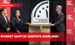 Kıyamet Saati'ni “gece yarısına 85 saniye kalaya” çekildi