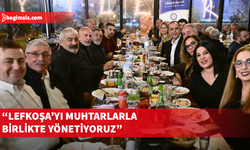 Harmancı, bölge muhtarları ve belediye meclis üyeleriyle bir araya geldi