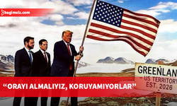 Trump, Grönland'a ABD bayrağı diktiği bir görsel paylaştı