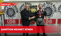Darts liginde 2'nci ayak oynandı: Şampiyon Mehmet Sümer