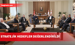 Cumhurbaşkanı Tufan Erhürman, YÖDAK heyetini kabul etti