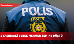 Tatlısu’da merdiven korkulukları arasından düşen bir yaşındaki çocuk ağır yaralandı