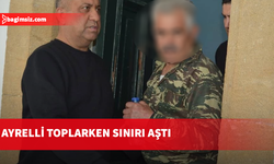 Askeri yasak bölgeyi ihlal eden Rum zanlının aracında 16 av fişeği bulundu