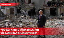 Hasipoğlu, , 6 Şubat depreminin üçüncü yıl dönümü dolayısıyla mesaj yayımladı