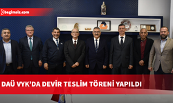 DAÜ Vakıf Yöneticiler Kurulu’nda devir teslim töreni gerçekleştirildi