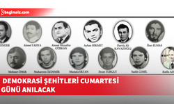 Demokrasi şehitleri cumartesi günü kabirleri başında anılacak