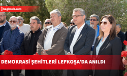 Demokrasi Şehitleri Lefkoşa’da düzenlenen törenle anıldı