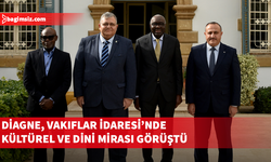 BMGS Kıbrıs Özel Temsilcisi Diagne, Kıbrıs Vakıflar İdaresi’ni ziyaret etti
