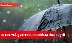 En çok yağış Zaferburnu bölgesine düştü