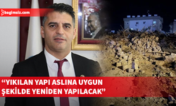125 yıllık tarihi bina yıkılmıştı, Ataser, "yeniden inşa edilecek" dedi...