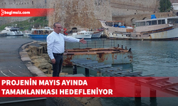 Bakan Ataoğlu, Girne Antik Limanı’nda yürütülen çalışmaları inceledi