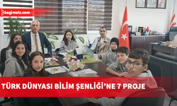 Hala Sultan İlahiyat Koleji öğrencileri, Türk Dünyası Bilim Şenliği’ne başvuru yaptı