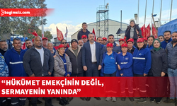 Hür-İş’ten Ektam direnişine destek