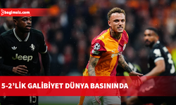Galatasaray’ın Juventus galibiyeti dünya basınında