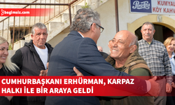 Cumhurbaşkanı Tufan Erhürman Karpaz halkıyla buluştu