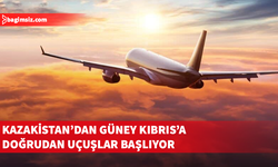 Kazakistan’dan Güney Kıbrıs’a doğrudan uçuşlar planlanıyor