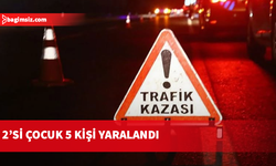 Paşaköy-Vadili anayolunda korkutan kaza...