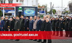 Limasol Direnişi Şehitleri Girne’de törenle anıldı