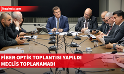 Meclis’te fiber altyapı projesiyle ilgili toplantı yapıldı