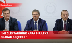 Hükümet: Meclis iç tüzüğünü ayaklar altına alınan bu anti demokratik tavrı kınıyoruz