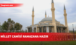Yapımı tamamlanan Millet Camisi ramazana hazır