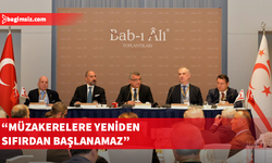 Erhürman Bab-ı Âli Toplantıları’nın 35’inci dönemine onur konuşmacısı olarak katıldı