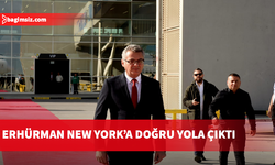 Cumhurbaşkanı Erhürman, New York’a hareket etti