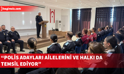 PGM Adalıer, Polis Okulu’nda temel eğitim gören öğrencilere hitap etti