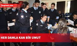 Polis Okulu’ndan Thalassemia hastalarına anlamlı destek: “Her Damla Kan Bir Umut”