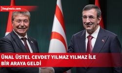 Başbakan Üstel TC Cumhurbaşkanı Yardımcısı Yılmaz ile bir araya geldi
