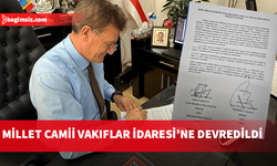 Arıklı: Millet Camii Vakıflar İdaresi’ne devredildi