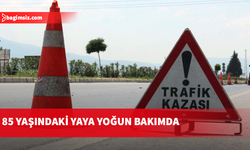 Yılmazköy’deki trafik kazasında 85 yaşındaki yaya beyin kanaması geçirdi