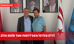 TAM Parti kurucularından Ziya Emir partiden istifa etti
