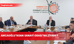 Amcaoğlu Sanayi Odası’nı ziyaret etti: Sorunları Bakanlar Kurulu’na taşıyacağım