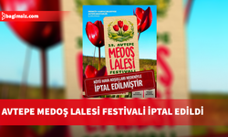 Avtepe Medoş Lalesi Festivali olumsuz hava koşulu nedeniyle iptal edildi