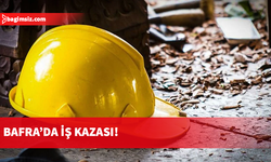 Bafra’da iş kazası: 1.5 metreden demir çubukların üzerine düştü!