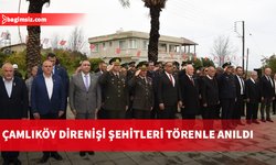Çamlıköy Direnişi'nde şehit düşenler törenle anıldı